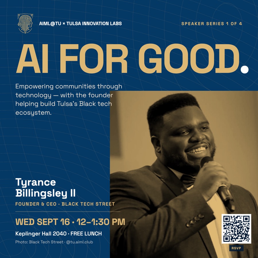 AI for Good — Tyrance Billingsley II, Founder & CEO of Black Tech Street