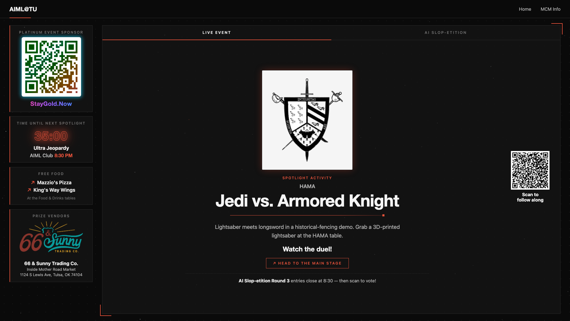 HAMA Jedi vs. Armored Knight spotlight card